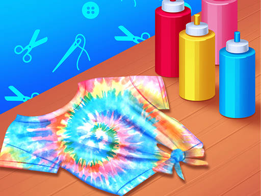 Play Design With Me Cute Tie Dye Tops