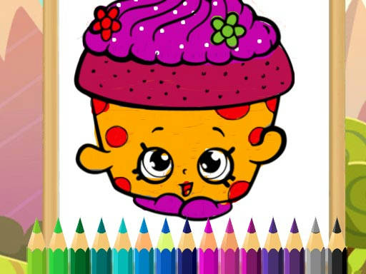 Play Desserts Coloring Game