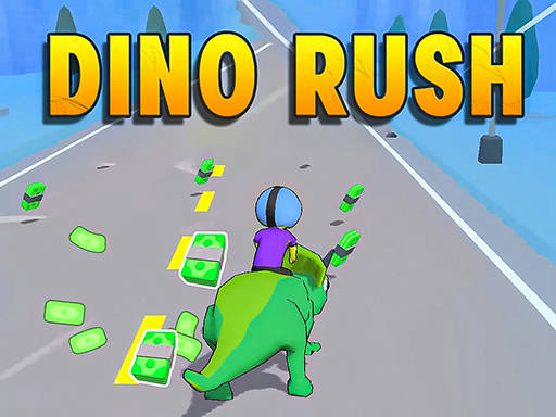 Play Dino Rush - hypercasual runner