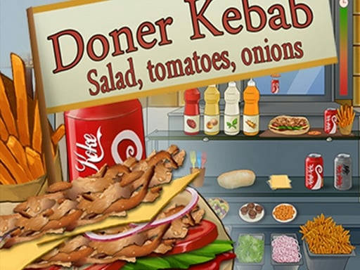 Play Doner Kebab : Salad Tomatoes Onions