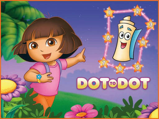 Play Dora Dot to Dot