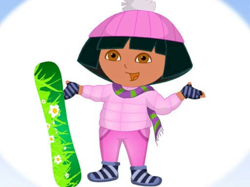 Play Dora Ski Dress up