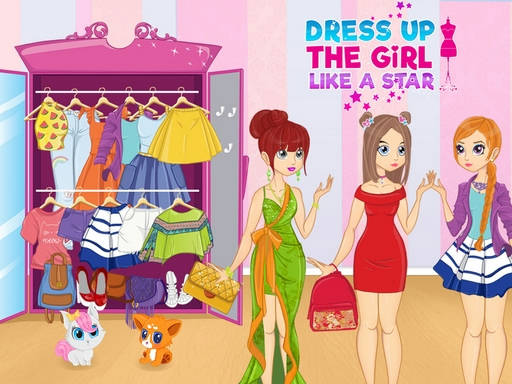 Play Dress Up The Girl Like A Star