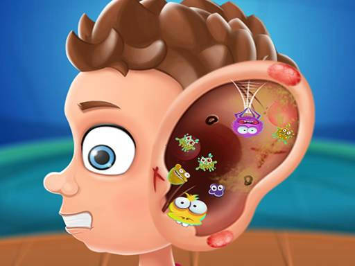 Play Ear doctor polyclinic - fun and free Hospital game