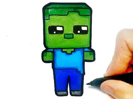 Play Easy Kids Coloring Minecraft