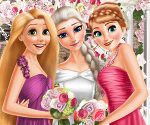 Play Eliza and princesses wedding