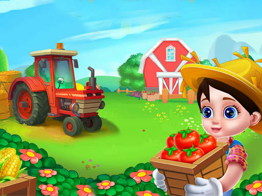 Play Farm House Farming Games for Kids