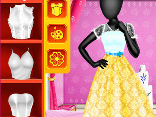 Play Fashion Studio Snow Queen Dress 2