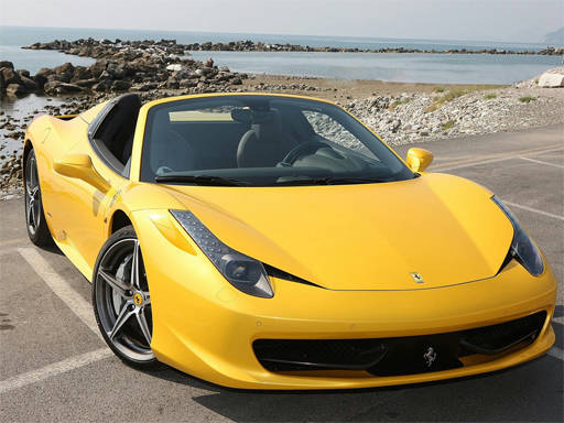 Play Ferrari 458 Spider Slide