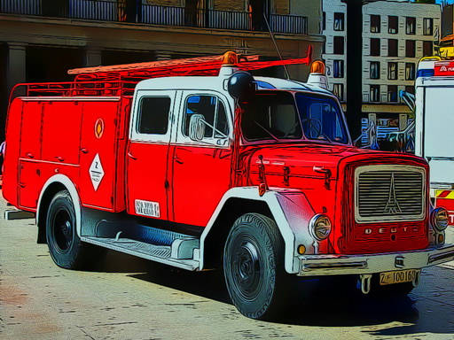 Play Firetruck Puzzle