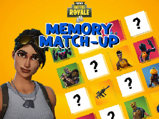 Play Fortnite Memory Match Up