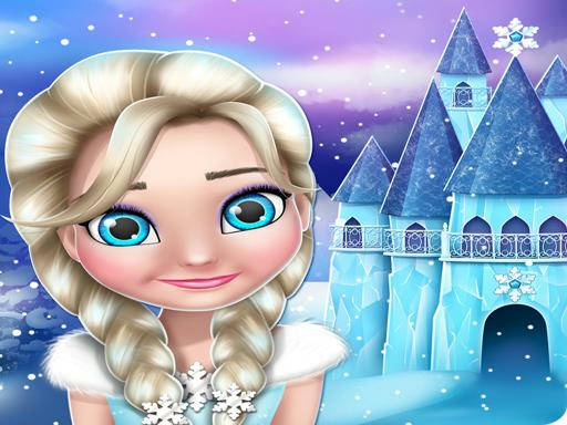 Play Frozen elsa Princess Doll House Games online