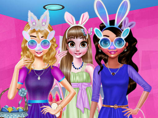 Play Funny Easter Girls