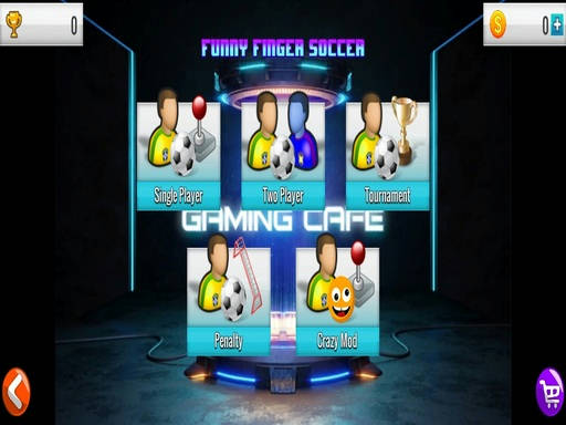 Play Funny Finger Soccer