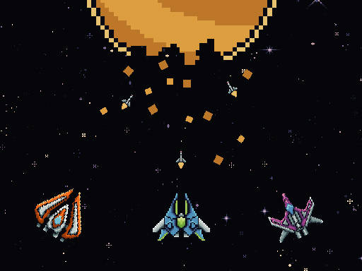 Play Galactic Pixel Storm