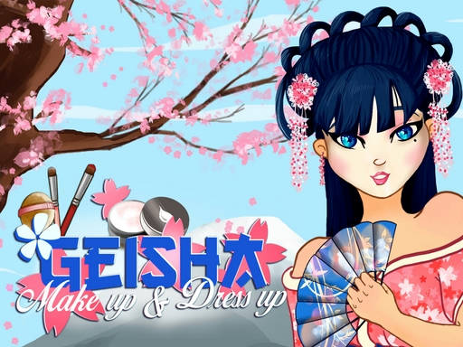 Play Geisha make up and dress up