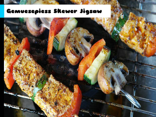 Play Gemuesepiess Skewer Jigsaw