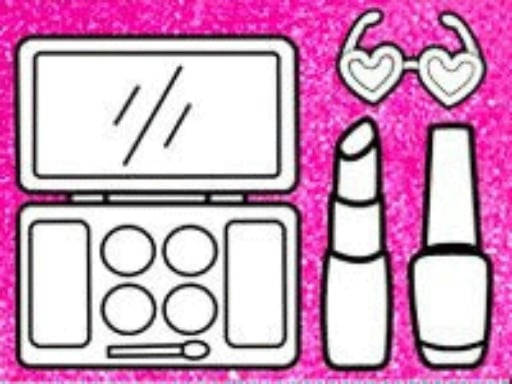 Play Glitter Beauty Coloring And Drawing - Art Game