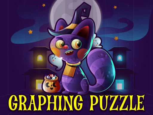 Play Graphing Puzzle Halloween