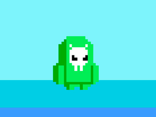 Play green alien fall guys