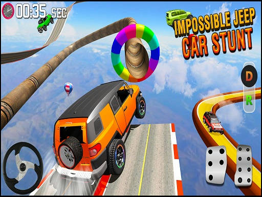 Play GT Jeep Impossible Mega Dangerous Track