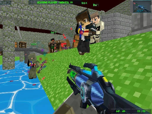 Play GunGame Paintball Wars