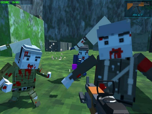 Play GunShoot Gang blocky combat