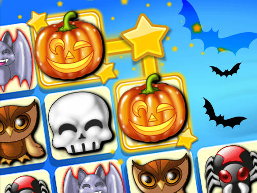 Play Halloween Connect Puzzle