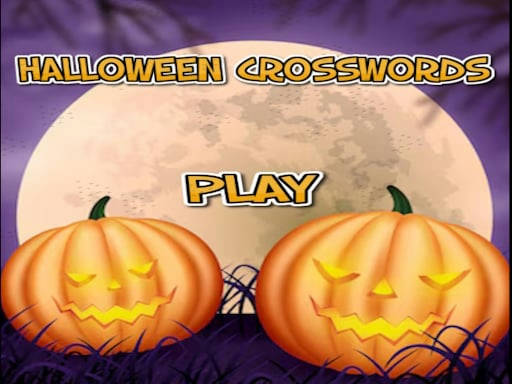 Play Halloween crosswords HTML5