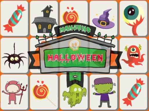 Play Halloween Mahjong