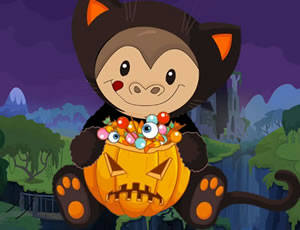 Play Halloween Monkey Jumper