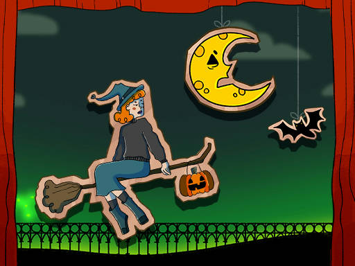 Play Halloween Witch Fly