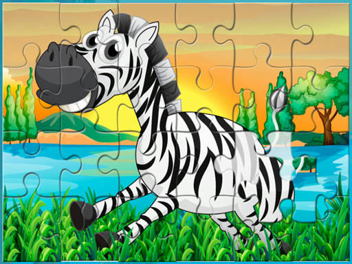 Play Happy Animals Jigsaw Game