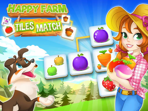 Play Happy Farm Tiles Match