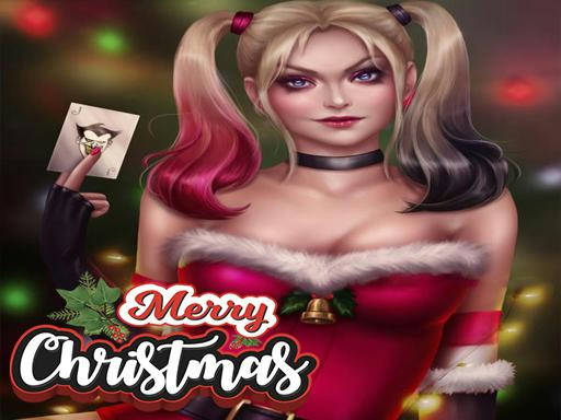 Play Harley Quinn Christmas Sweater Dress Up