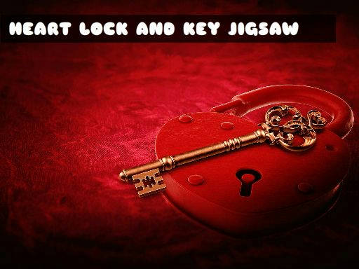 Play HEART LOCK AND KEY JIGSAW