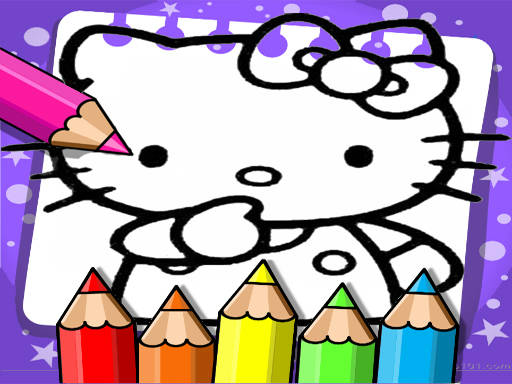 Play Hello Kitty Coloring Book