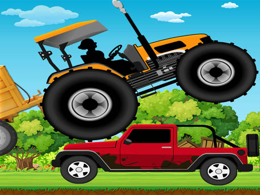 Play Hill Climb Tractor