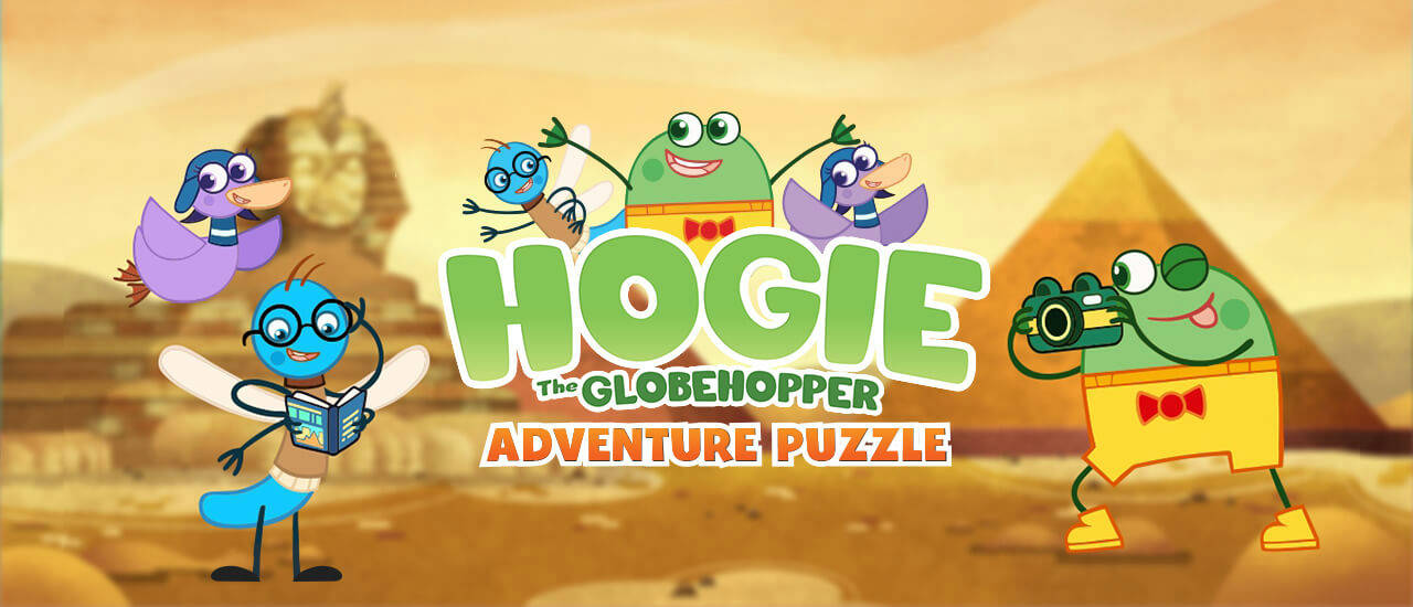 Play Hogie The Globehoppper Adventure Puzzle