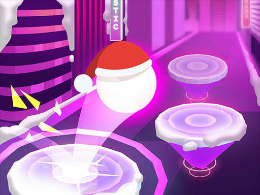 Play Hop Ball 3D: Dancing Ball on Marshmello Tiles Road