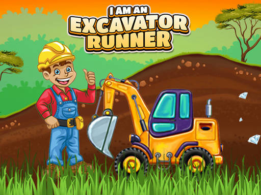 Play I am an Excavator Runner Game