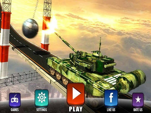 Play Impossible Army Tank Driving Simulator Tracks