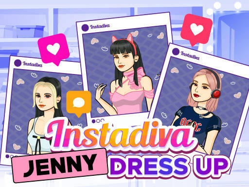 Play Instadiva Jenny Dress Up