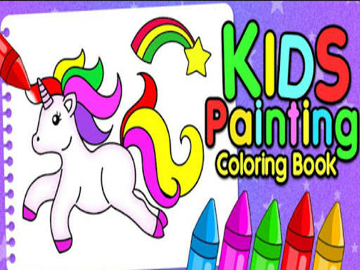 Play Kids Finger Painting Coloring