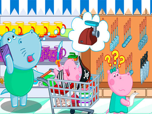 Play Kids Shoping