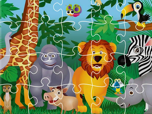 Play King of Jungle Jigsaw