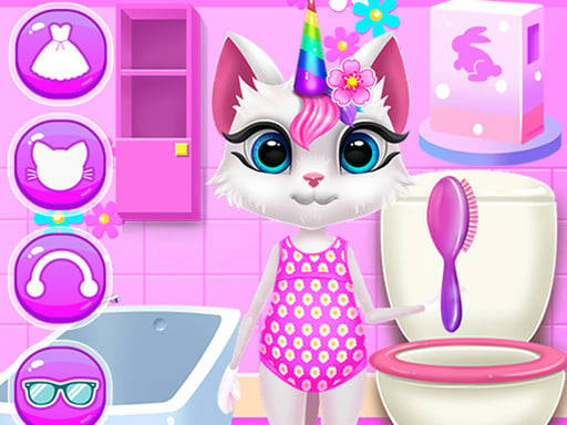 Play Kitty Unicorn Daily Care