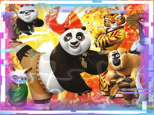 Play Kungfu Panda Match3 Puzzle