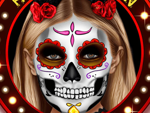 Play Kylie Jenner Halloween Face Art