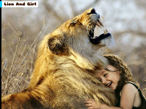 Play Lion And Girl Jigsaw